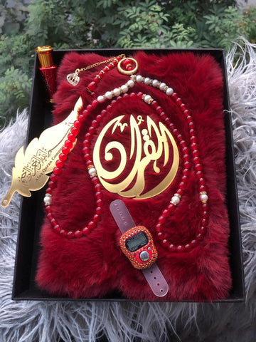 Fabric Quran 16 line Tajweed